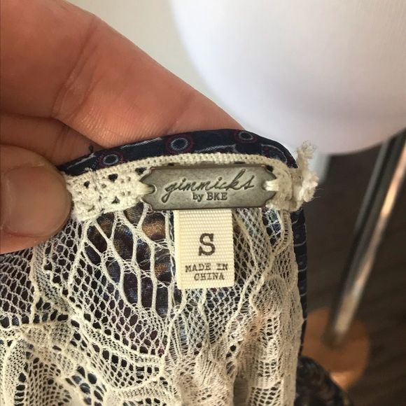 Sheer boho top by Gimmicks by BKE - Picture 4 of 5